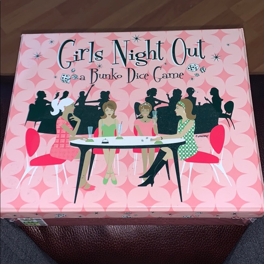 BRAND NEW GIRLS NIGHT OUT BUNKO DICE GAME SET